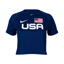 Nike Team USA Women's Cropped Warm Up T-Shirt