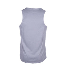 Gray sleeveless shirt on a white background