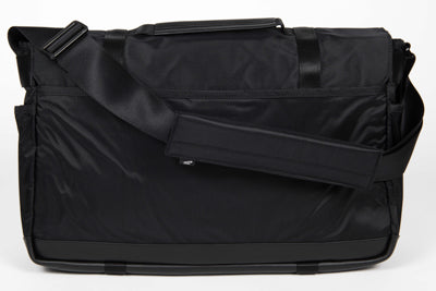 Nike Black Eugene Elite Premium Messenger Laptop Bag Cross Body PBZ745-010