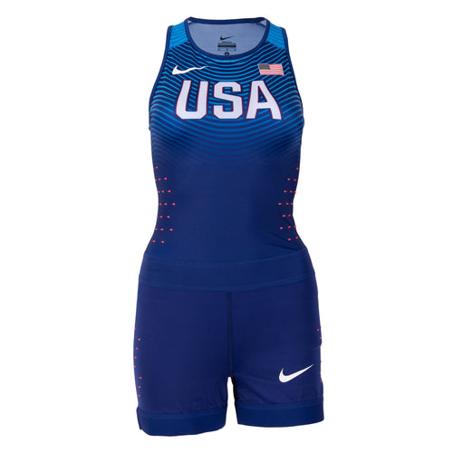 Nike USA Women's Official Rio Team Swift Sleeveless Unitard