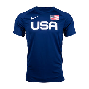 Nike Team USA Men's Warm-Up T-Shirt