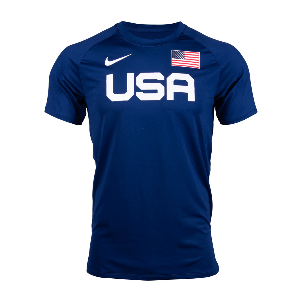 Nike Team USA Men's Warm-Up T-Shirt