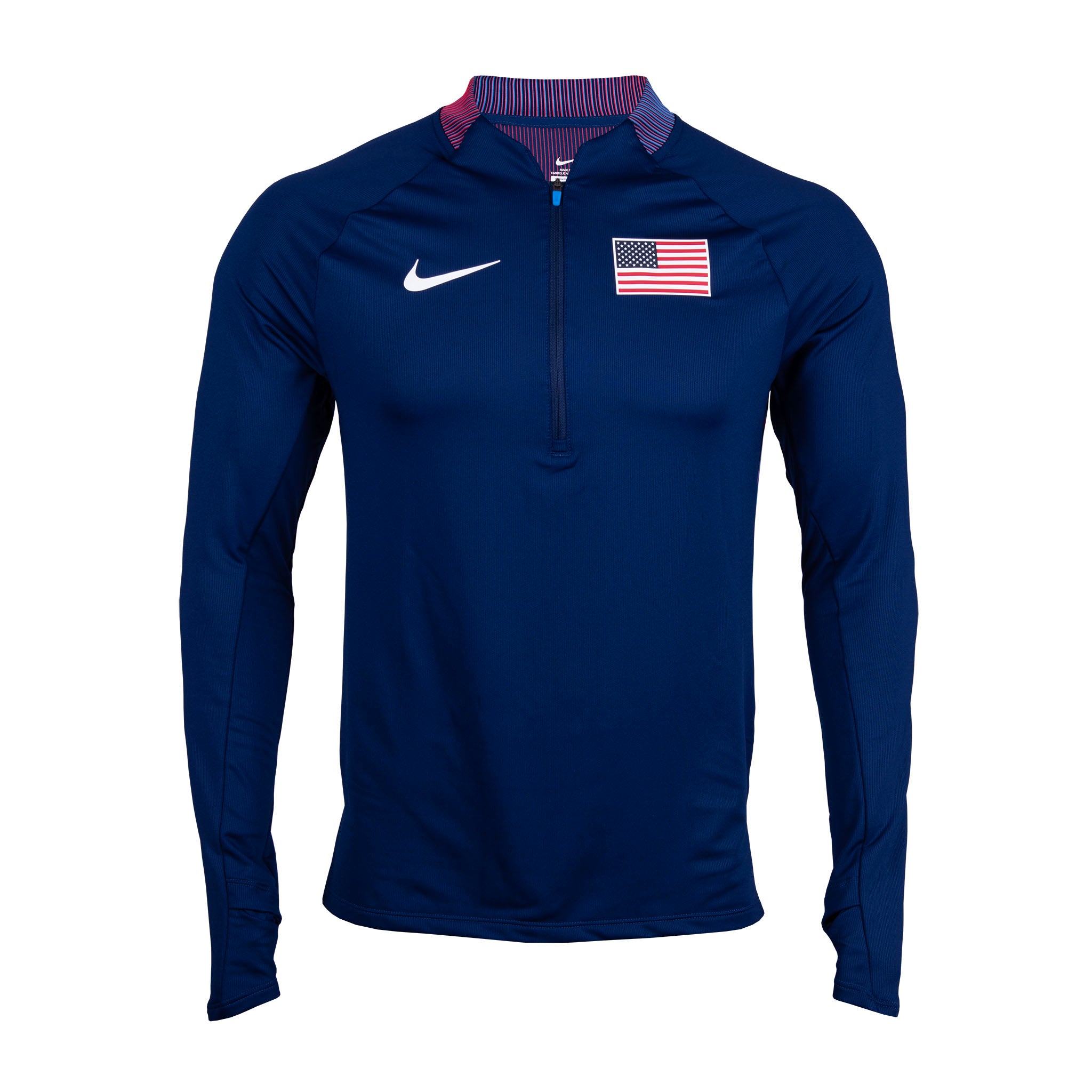 トップス AMERI bkt 501-001-008 Shop Nike Men's Nike Black Team USA Half-Zip Performance