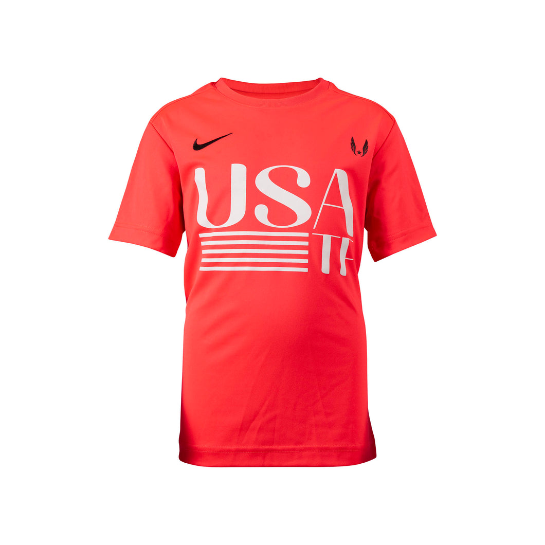 Nike USATF Youth Dri-FIT Park T-Shirt