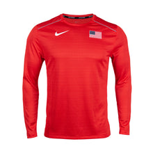 Nike Team USA Men's Long Sleeve Miler Top