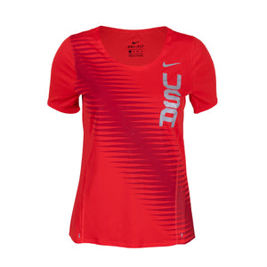Nike Women's USA City Sleek Top - Chile Red