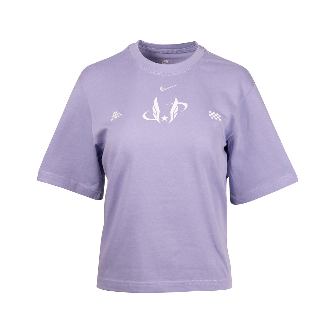 Nike USATF Women's Sportswear Essential Boxy T-Shirt