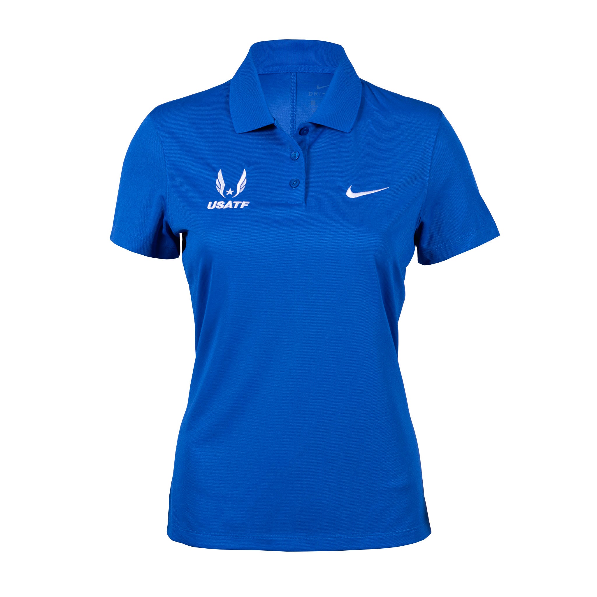 Golf Shirts Dri Fit Collar Shirts Women's Nike USATF Women's