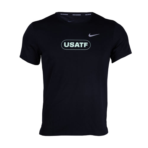Nike USATF Men's Dri-FIT Miler Short Sleeve T-Shirt