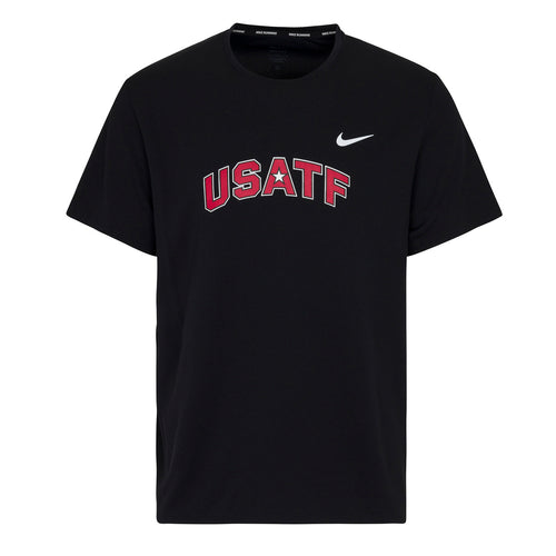 Nike USATF Men's Dri-FIT Miler Short Sleeve T-Shirt