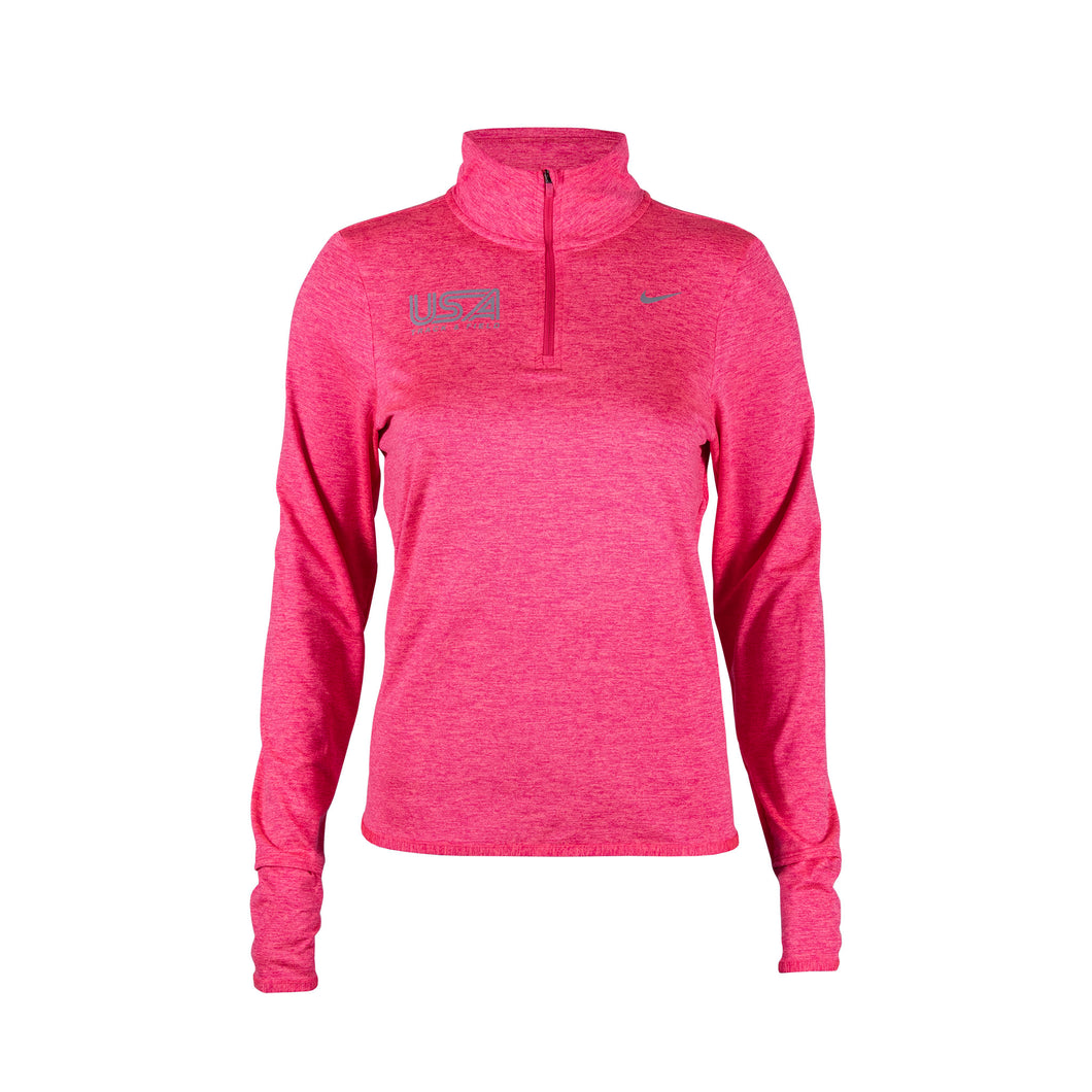 Nike USATF Women's Dri-FIT Swift UV Half-Zip