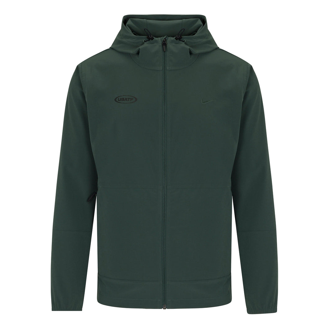 Nike USATF Men's Water-Repellent Hooded Versatile Jacket