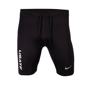 Nike USATF Men's Dri-FIT Brief-Lined 1/2 Tights
