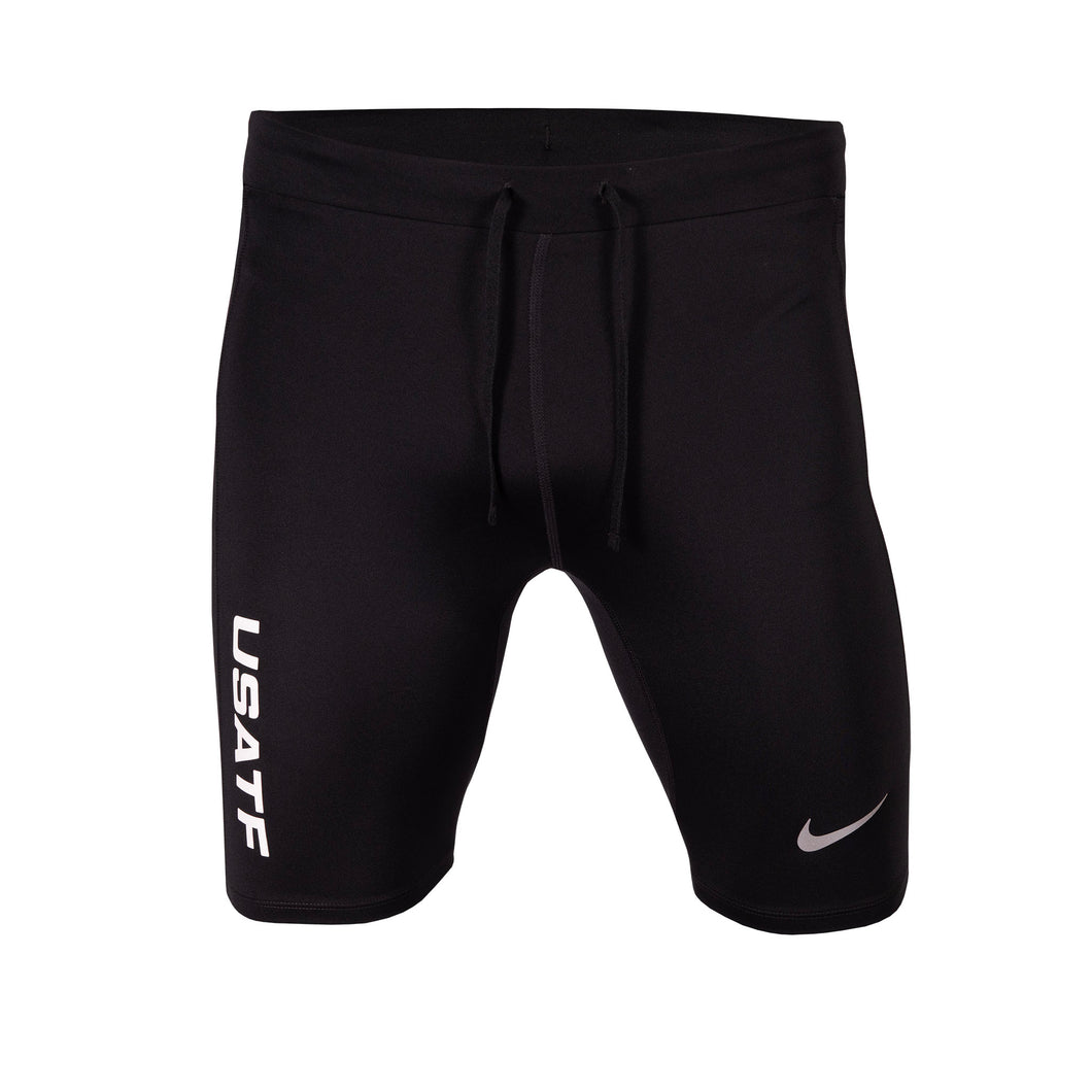 Nike USATF Men's Dri-FIT Brief-Lined 1/2 Tights