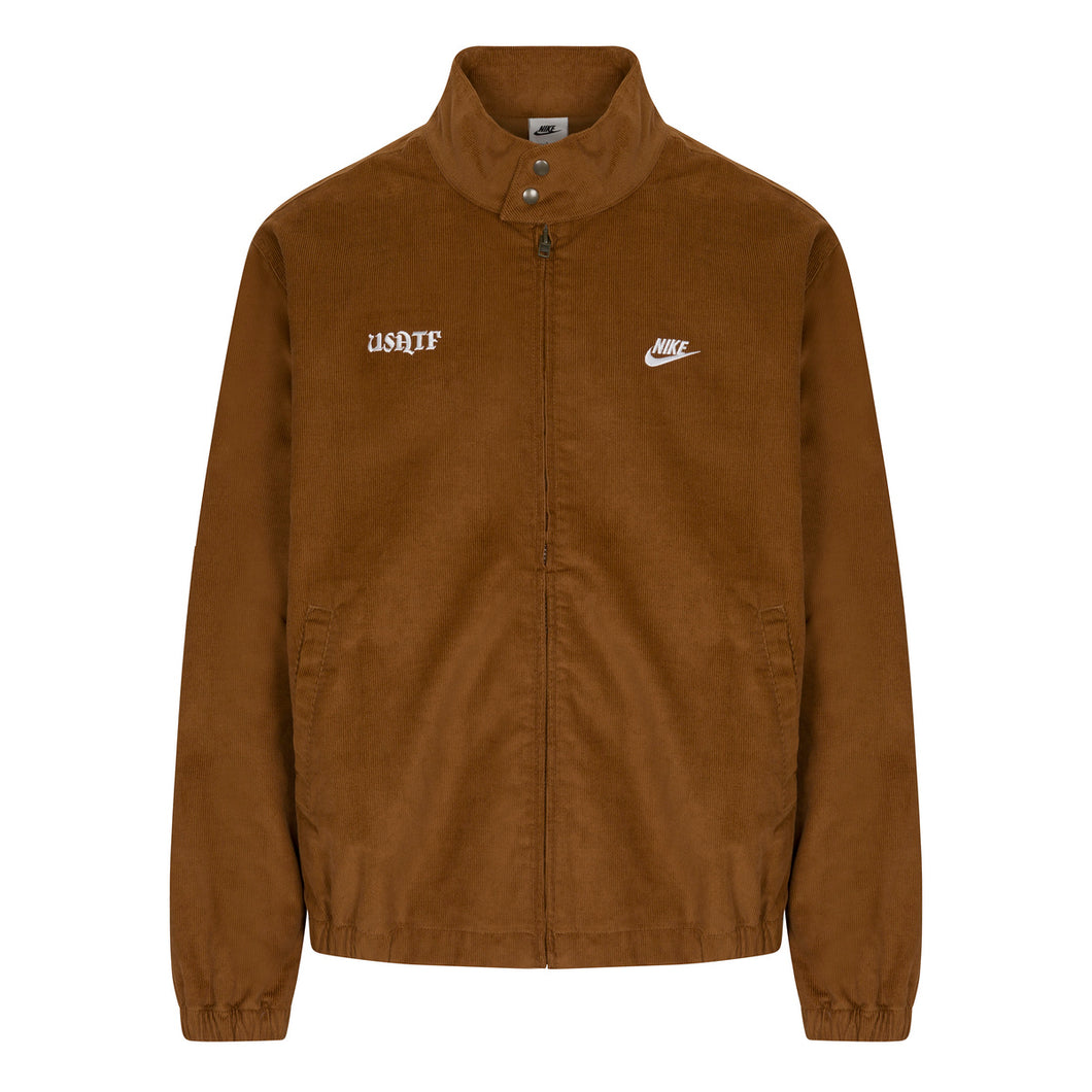 Nike USATF Men's Corduroy Harrington Jacket