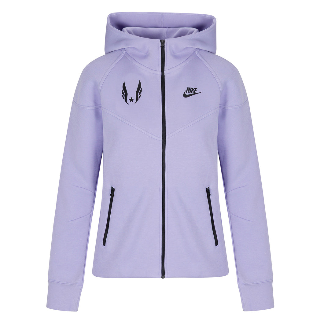 Nike USATF Women's Tech Fleece Windrunner FZ Hoodie