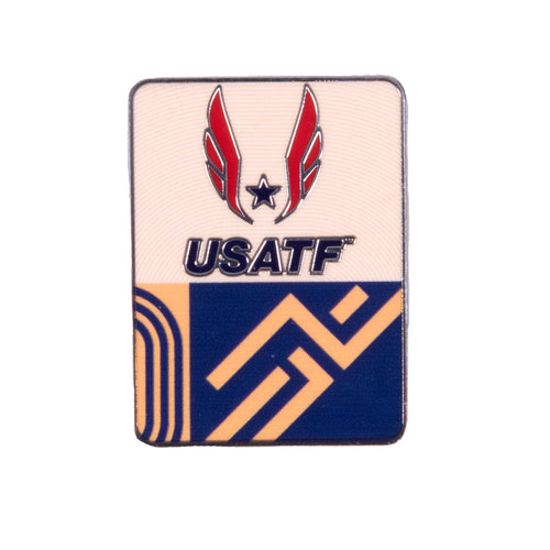 USATF Running Man Logo Lapel Pin