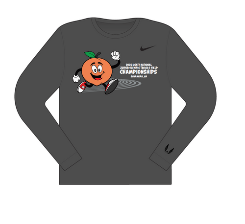 Nike USATF Adult 2025 JOTF Legend Long Sleeve T-Shirt