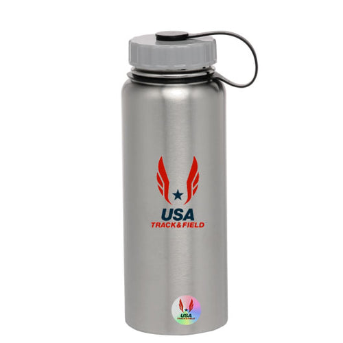 USA Track & Field Stainless Steel Water Bottle