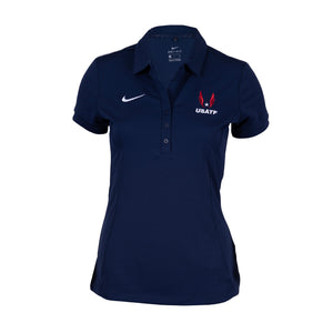 Nike USATF Women's Dri-FIT Federation Polo - Navy