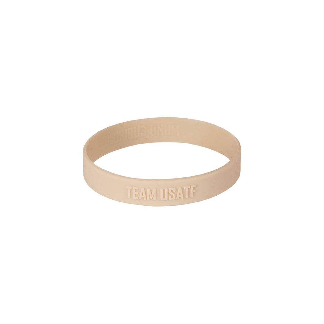TEAM USATF Khaki Wristband