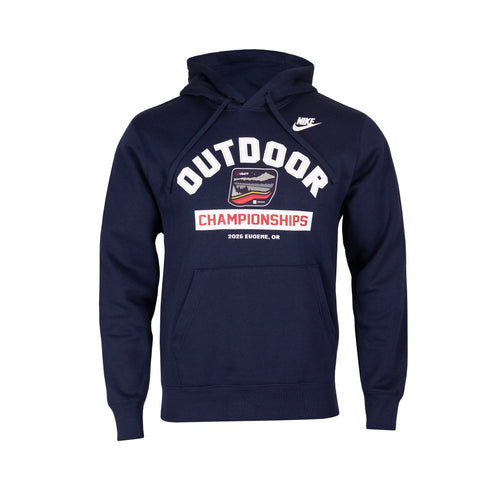 Nike USATF 2025 Outdoor Champs Club Fleece Hoodie