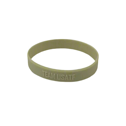 TEAM USATF Khaki Wristband
