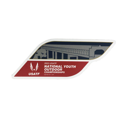2023 USATF National Youth Outdoor Championships Logo Sticker
