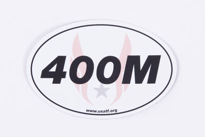 USATF 400M Sticker/Magnet