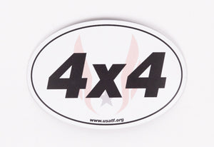 USATF 4x4 Sticker/Magnet