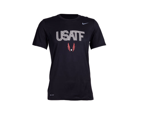 Nike USATF Men's Legend Crew Short Sleeve