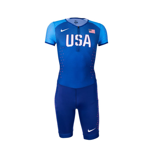 Nike USA Men's Official Rio Team Short Sleeve Swift Unitard