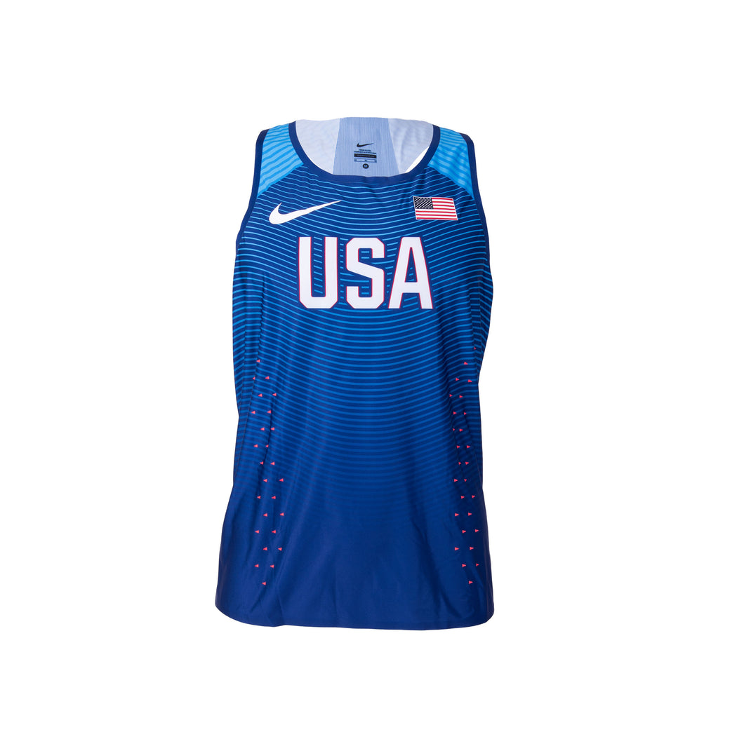 Nike USA Men's Official Rio Team Swift Muscle Tank