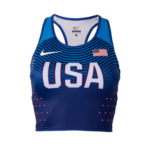 Nike USA Women's Official Rio Team Swift Sprint Airborne Top