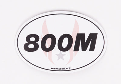 USATF 800M Sticker/Magnet