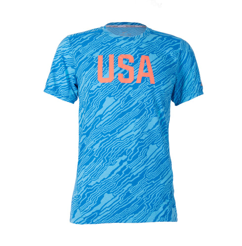 Nike USA Men's Official Rio Team Printed T-Shirt