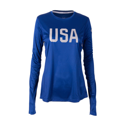 Nike USA Women's Official Rio Team Miler Long Sleeve