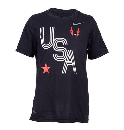 Nike USATF Youth Legend Short Sleeve