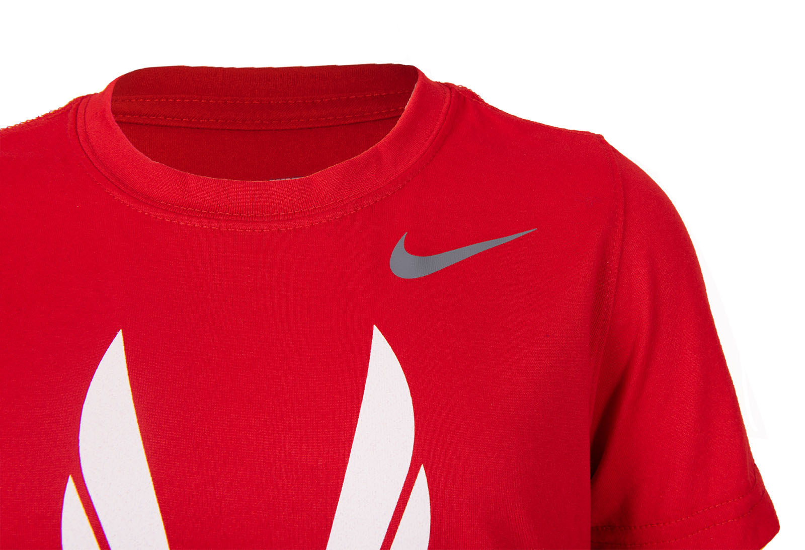 Red Jersey Logo Long Sleeve Legend Tee