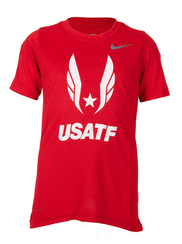 Nike USATF Youth Legend Short Sleeve