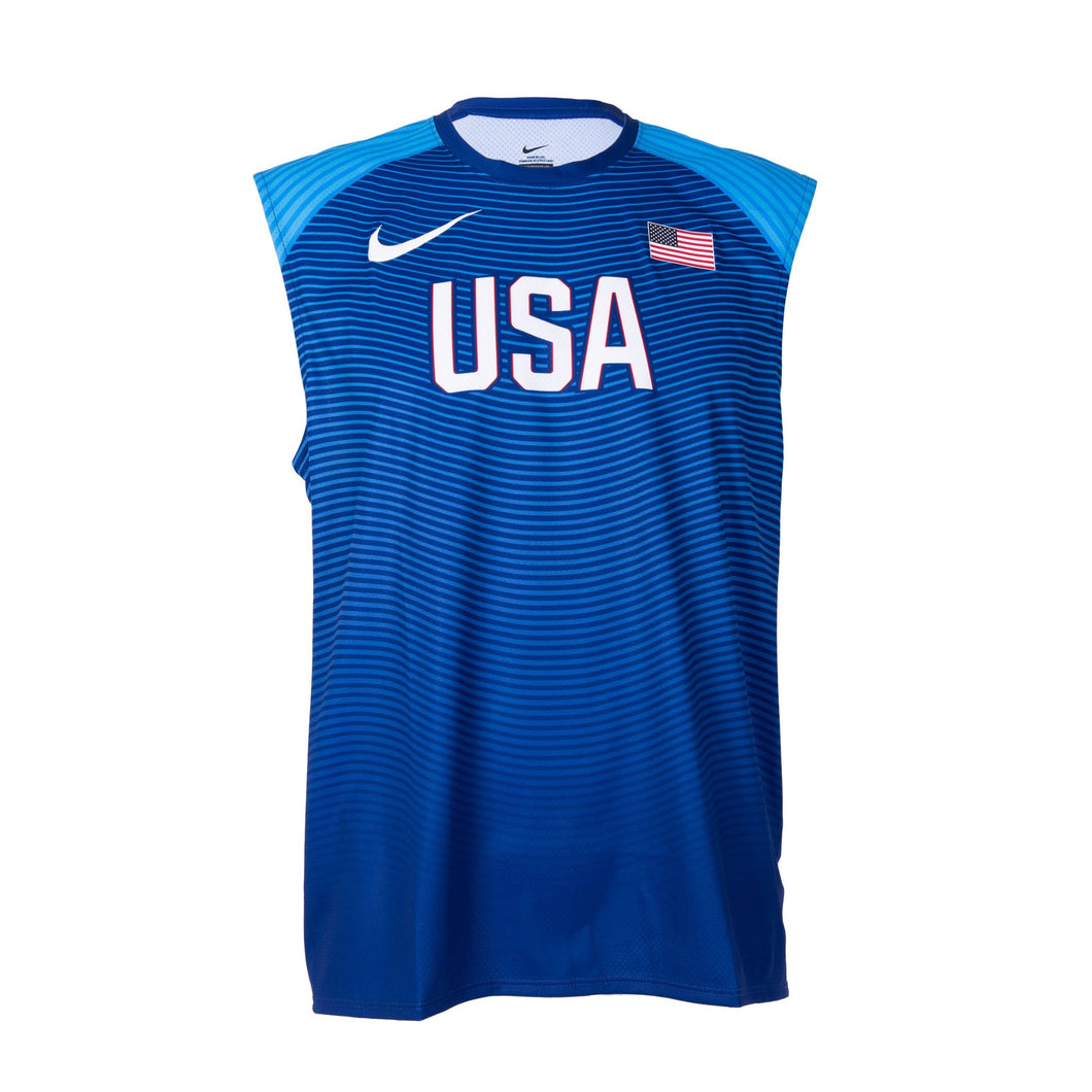 Nike USA Men's Official Rio Team Throw Tank