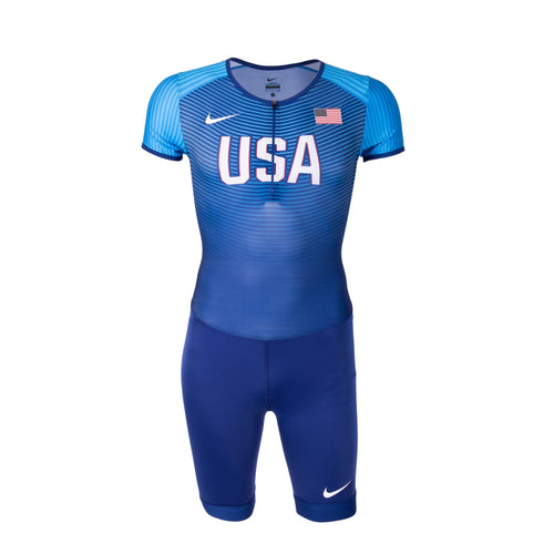 Nike USA Men's Official Rio Team Short Sleeve Unitard
