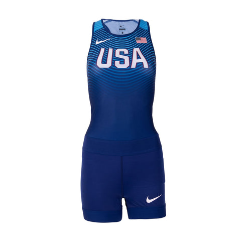 Nike USA Women's Official Rio Team Sleeveless Unitard