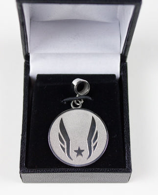 USATF Large Silver Charm