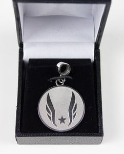 USATF Large Silver Charm