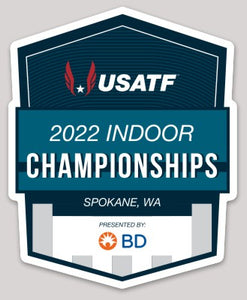 USATF 2022 Indoor Champs Sticker