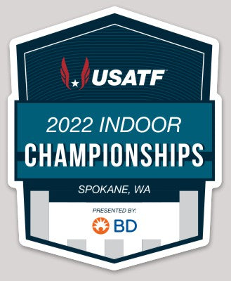 USATF 2022 Indoor Champs Sticker