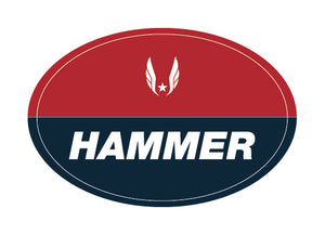 USATF Red Oval Sticker - Hammer