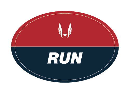 USATF Red Oval Magnet - Run