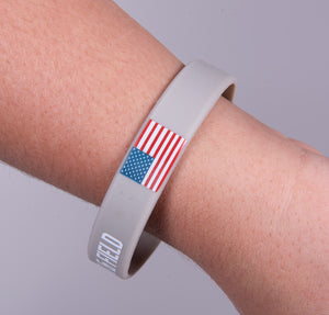 USATF Wristband - Grey